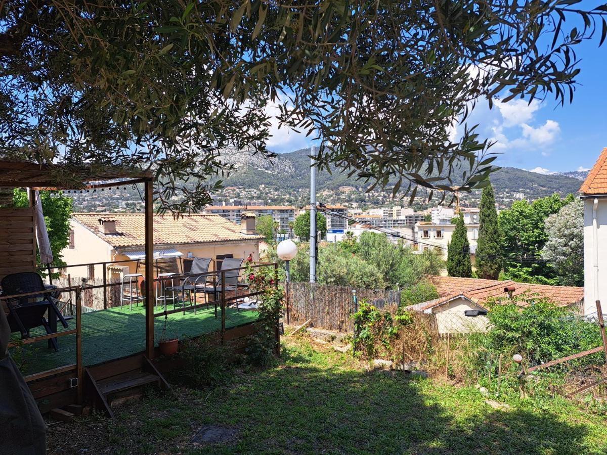 Location Vacances T4 Bas De Villa Toulon Bagian luar foto